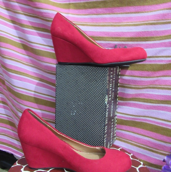 Ladies wedges size 8 - Picture 2 of 4